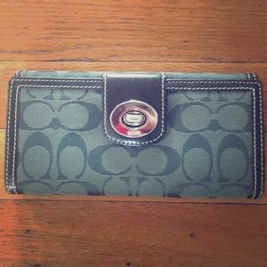 Green Coach Wallet!